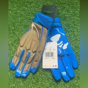 Off White x Nike D-Tackle Elite Padded Football Gloves Virgil Abloh Size Large L